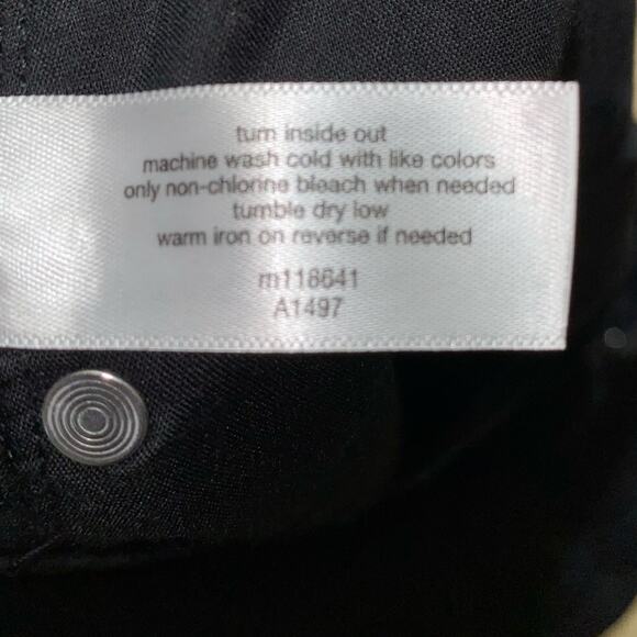 Lane Bryant Signature Fit Sateen Skinny Mid Rise Black Jeans Plus Size 28 NWT - Picture 13 of 16